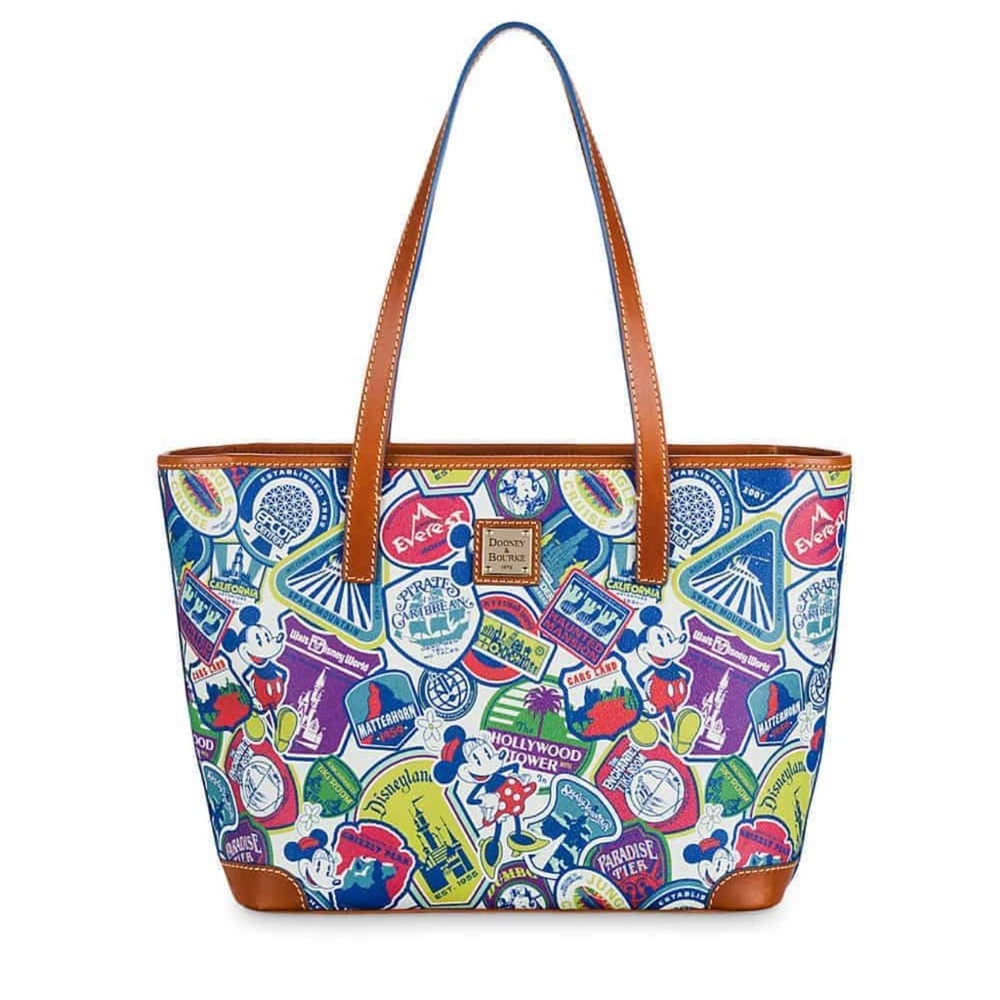 Dooney & Bourke Disney Sticker Collage tote